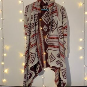 Cute long reversible sweater